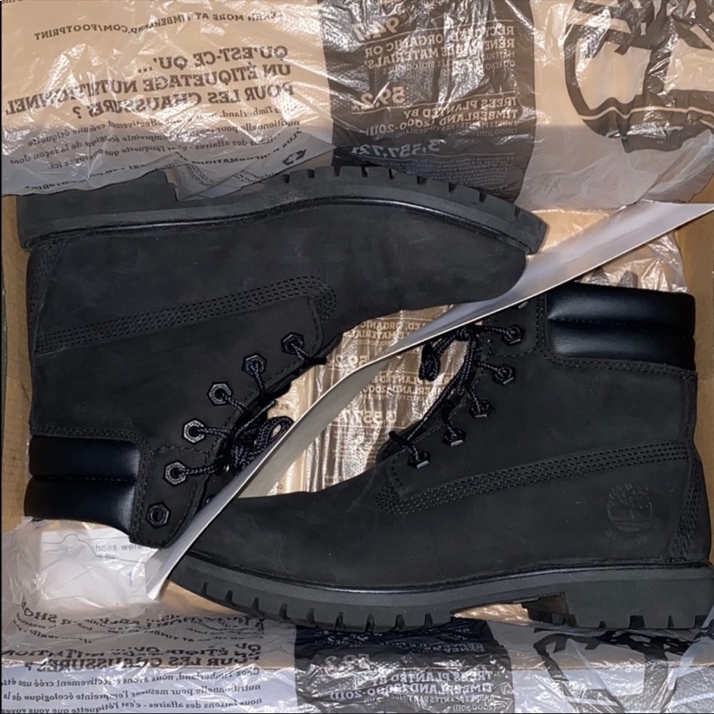 Timberland Men's 6"Premium Waterproof Double Collared TecTuff Boot TB 026381 - Picture 2 of 3